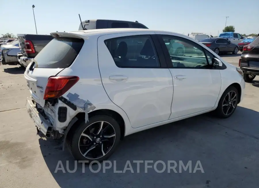 TOYOTA YARIS 2015 vin VNKKTUD33FA016845 from auto auction Copart