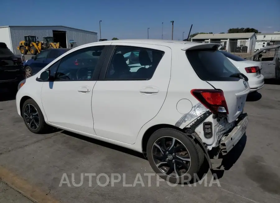 TOYOTA YARIS 2015 vin VNKKTUD33FA016845 from auto auction Copart