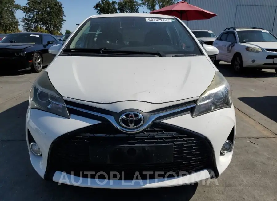 TOYOTA YARIS 2015 vin VNKKTUD33FA016845 from auto auction Copart