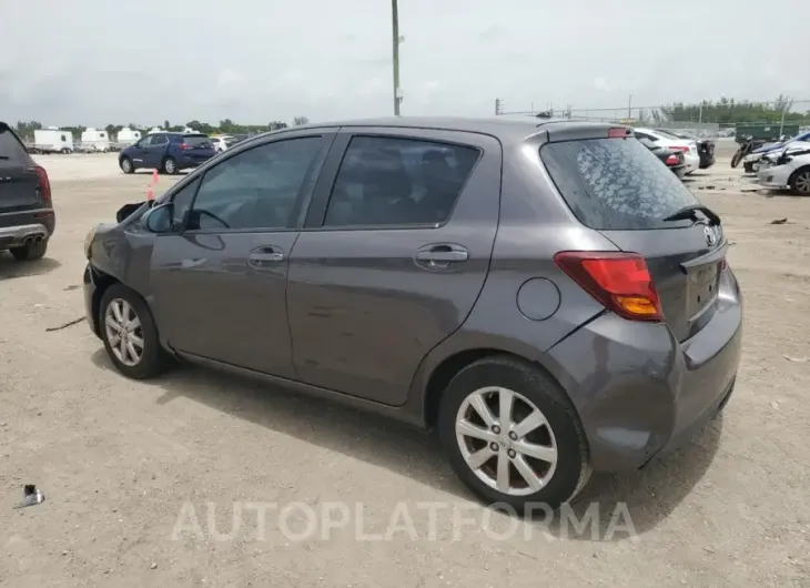 TOYOTA YARIS 2015 vin VNKKTUD3XFA036767 from auto auction Copart