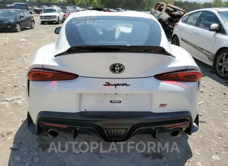 TOYOTA SUPRA BASE 2022 vin WZ1DB0C00NW050927 from auto auction Copart