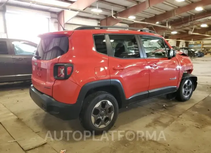 JEEP RENEGADE S 2016 vin ZACCJBAT6GPE36984 from auto auction Copart