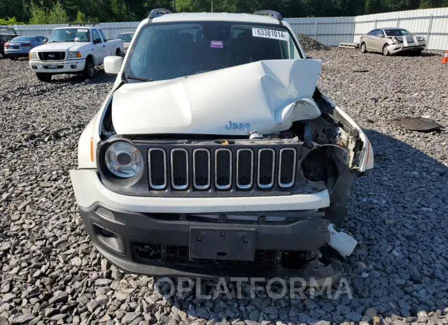 JEEP RENEGADE L 2017 vin ZACCJBBB4HPF57553 from auto auction Copart