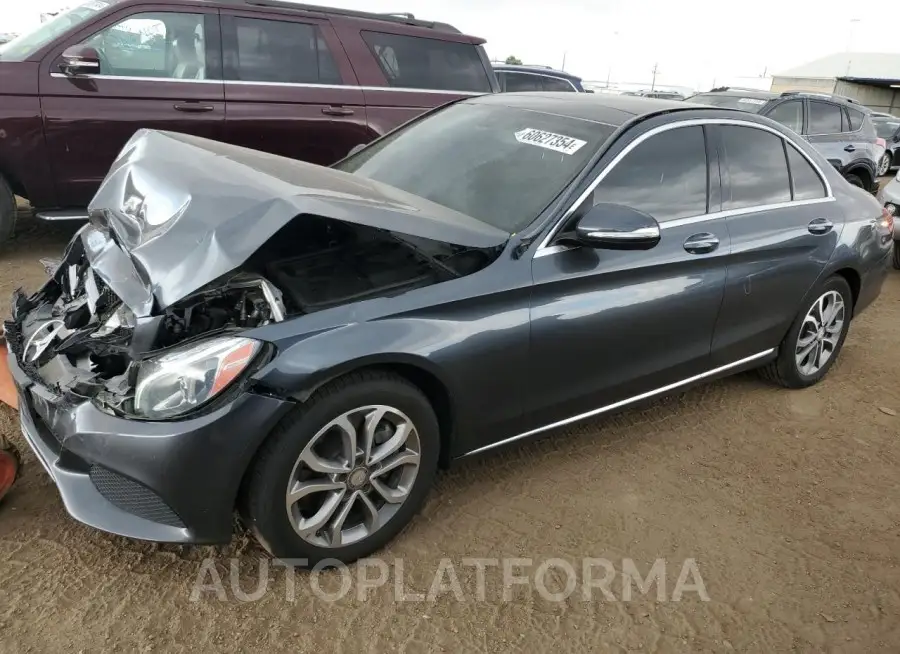 MERCEDES-BENZ C 300 2015 vin 55SWF4JB8FU056888 from auto auction Copart