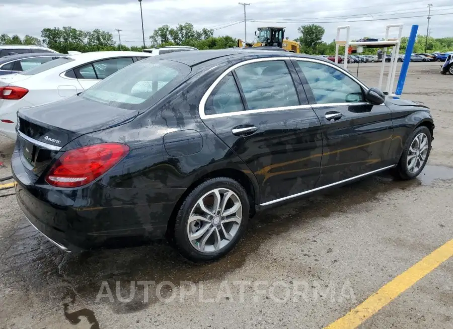 MERCEDES-BENZ C 300 4MAT 2017 vin 55SWF4KB4HU183235 from auto auction Copart