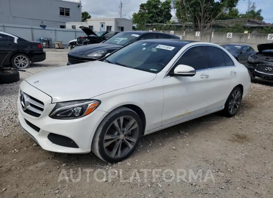 MERCEDES-BENZ C 300 4MAT 2016 vin 55SWF4KB6GU175264 from auto auction Copart