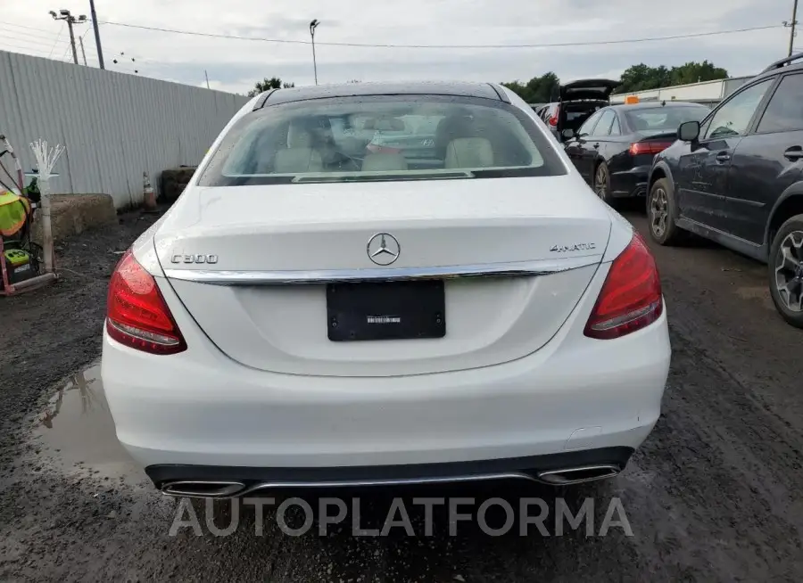 MERCEDES-BENZ C 300 4MAT 2015 vin 55SWF4KB9FU069485 from auto auction Copart