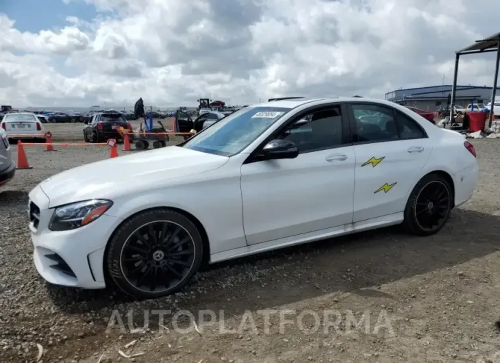 MERCEDES-BENZ C 300 2021 vin W1KWF8DB5MR651876 from auto auction Copart