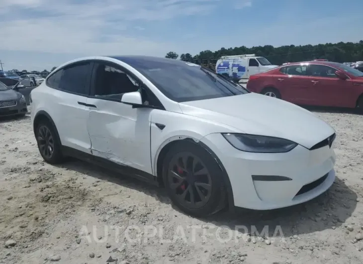 TESLA MODEL X 2023 vin 7SAXCAE55PF425728 from auto auction Copart