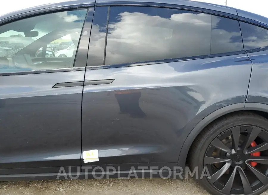 TESLA MODEL X 2023 vin 7SAXCBE63PF407906 from auto auction Copart