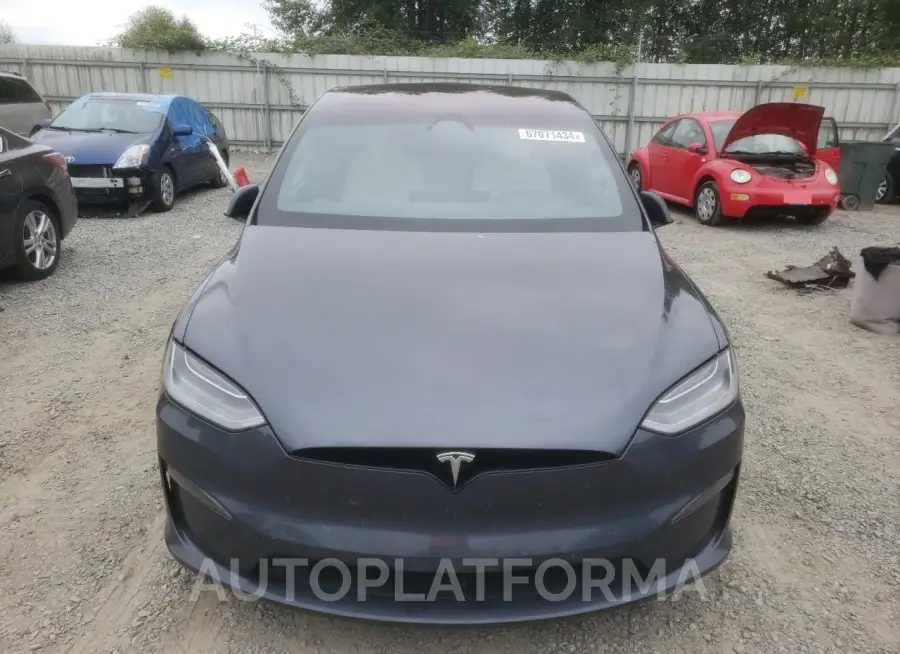 TESLA MODEL X 2022 vin 7SAXCDE53NF357881 from auto auction Copart