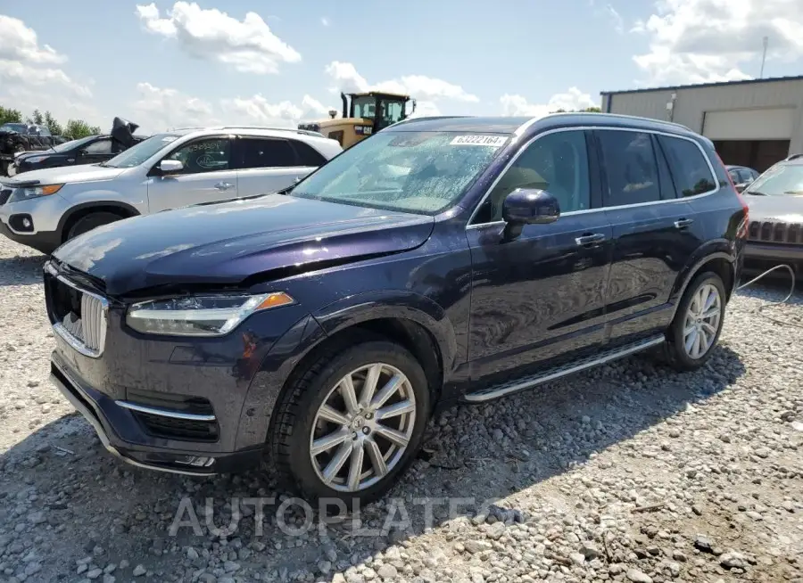 VOLVO XC90 T6 2016 vin YV4A22PL1G1041815 from auto auction Copart