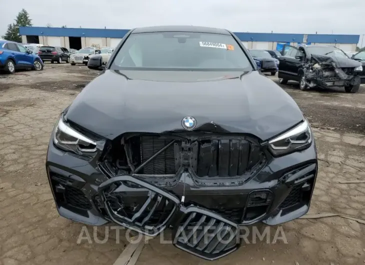 BMW X6 XDRIVE4 2022 vin 5UXCY6C04N9L23179 from auto auction Copart