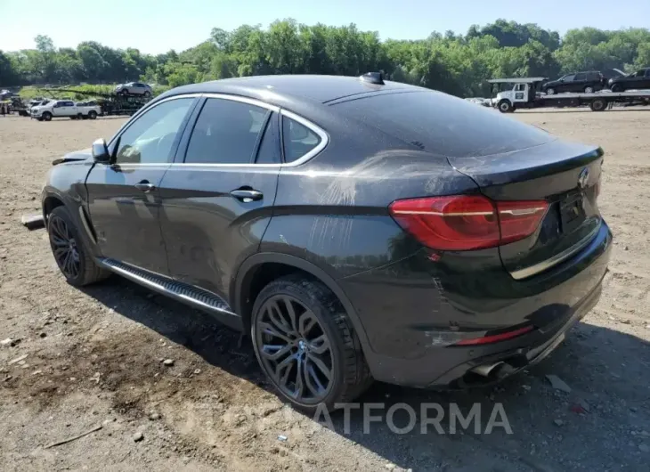 BMW X6 XDRIVE3 2016 vin 5UXKU2C57G0N78699 from auto auction Copart