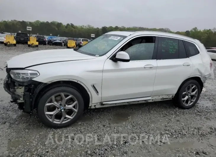 BMW X3 XDRIVE3 2021 vin 5UXTY5C01M9G01497 from auto auction Copart