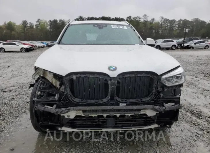 BMW X3 XDRIVE3 2021 vin 5UXTY5C01M9G01497 from auto auction Copart