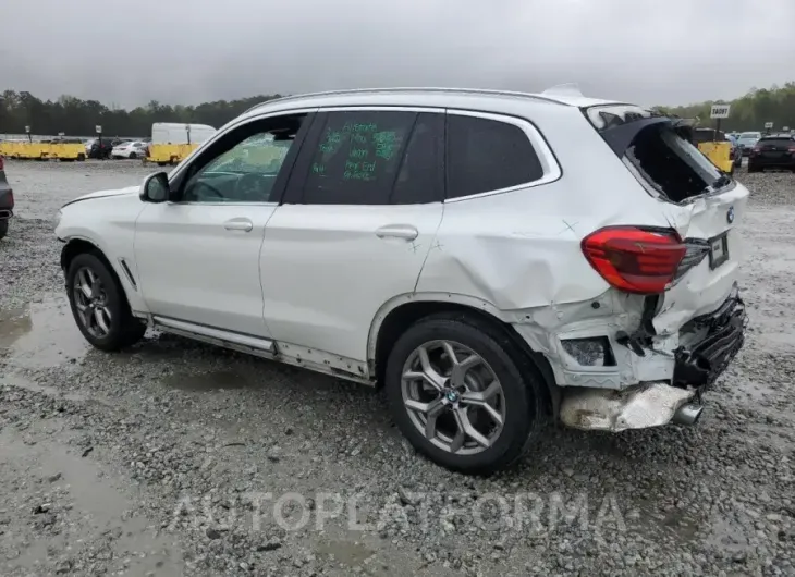 BMW X3 XDRIVE3 2021 vin 5UXTY5C01M9G01497 from auto auction Copart