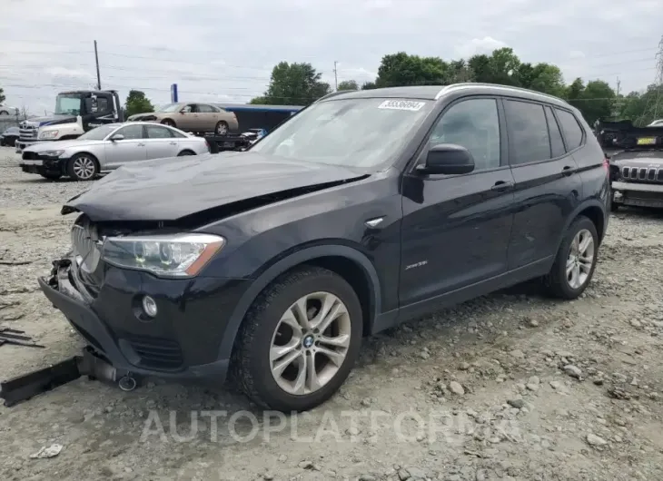 BMW X3 XDRIVE3 2017 vin 5UXWX7C55H0S19083 from auto auction Copart