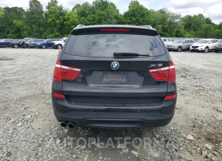 BMW X3 XDRIVE3 2017 vin 5UXWX7C55H0S19083 from auto auction Copart