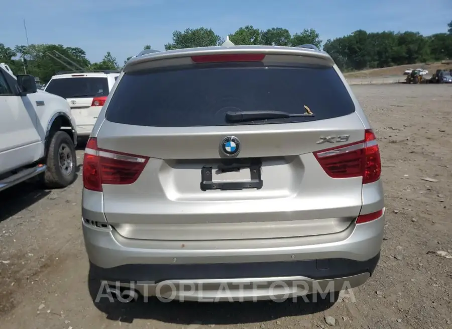 BMW X3 XDRIVE2 2016 vin 5UXWX9C56G0D80135 from auto auction Copart