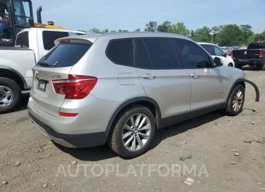 BMW X3 XDRIVE2 2016 vin 5UXWX9C56G0D80135 from auto auction Copart