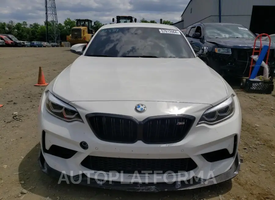 BMW M2 COMPETI 2021 vin WBS2U7C02M7J04772 from auto auction Copart