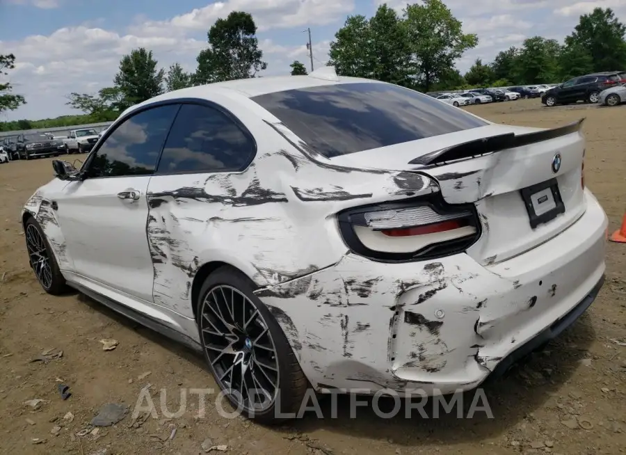 BMW M2 COMPETI 2021 vin WBS2U7C02M7J04772 from auto auction Copart