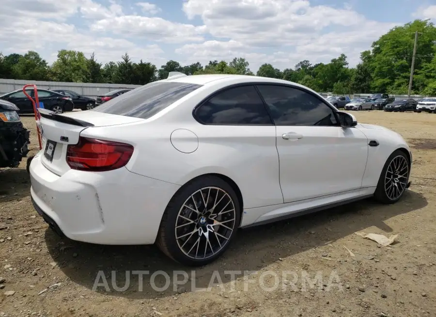 BMW M2 COMPETI 2021 vin WBS2U7C02M7J04772 from auto auction Copart