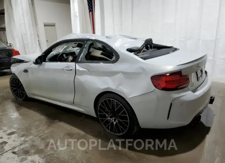 BMW M2 COMPETI 2020 vin WBS2U7C07L7E97248 from auto auction Copart