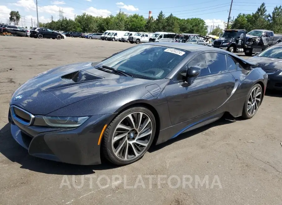 BMW I8 2016 vin WBY2Z2C58GV675107 from auto auction Copart