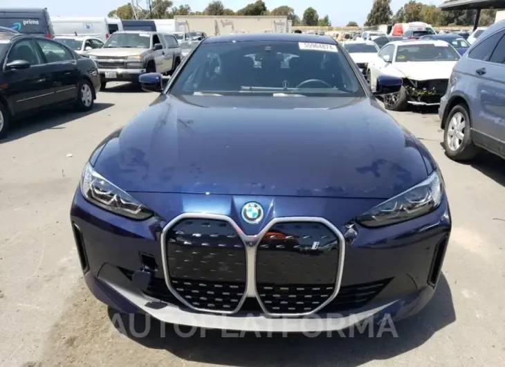 BMW I4 EDRIVE 2024 vin WBY43AW04RFS39260 from auto auction Copart