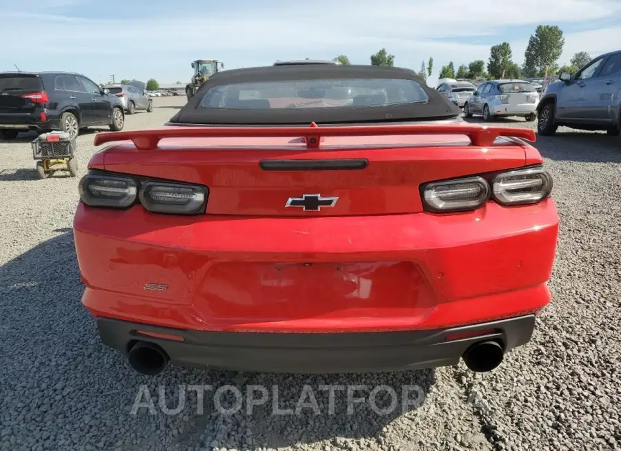 CHEVROLET CAMARO SS 2019 vin 1G1FH3D7XK0115177 from auto auction Copart