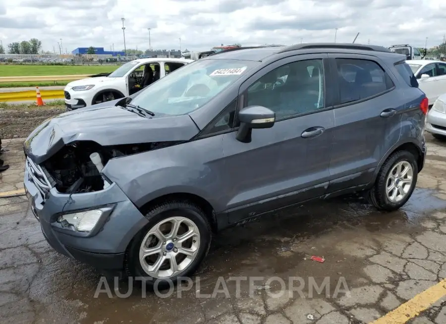 FORD ECOSPORT S 2018 vin MAJ3P1TE3JC168629 from auto auction Copart