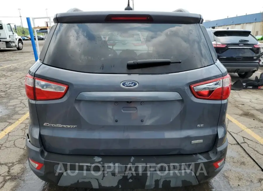 FORD ECOSPORT S 2018 vin MAJ3P1TE3JC168629 from auto auction Copart