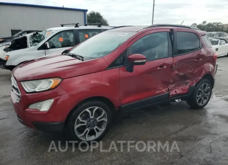 FORD ECOSPORT S 2018 vin MAJ3P1TE3JC225511 from auto auction Copart