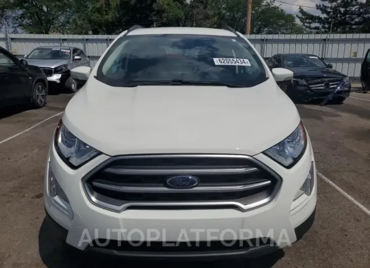 FORD ECOSPORT S 2019 vin MAJ6S3GLXKC309066 from auto auction Copart