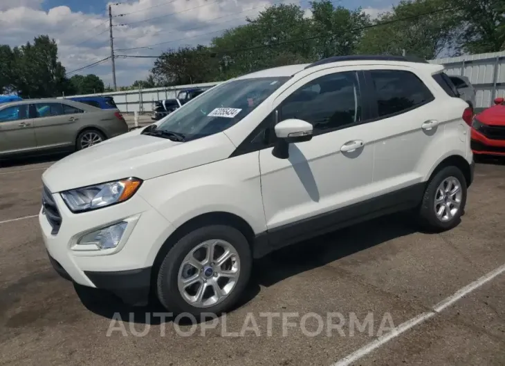 FORD ECOSPORT S 2019 vin MAJ6S3GLXKC309066 from auto auction Copart