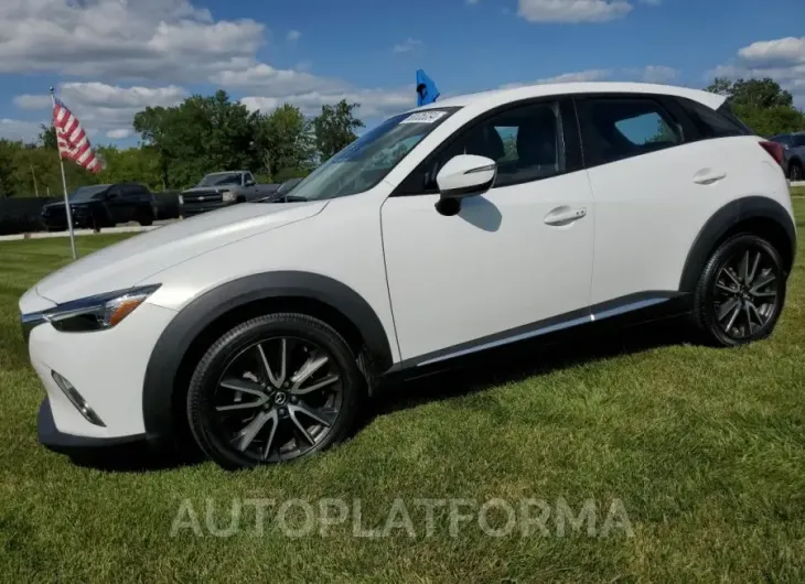 MAZDA CX-3 GRAND 2017 vin JM1DKFD77H0144677 from auto auction Copart