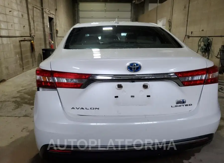 TOYOTA AVALON HYB 2015 vin 4T1BD1EB8FU044435 from auto auction Copart