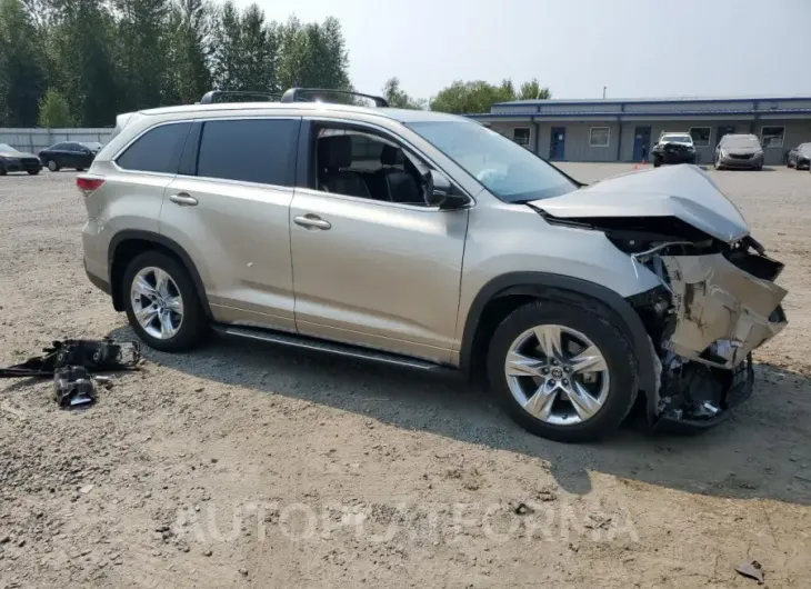 TOYOTA HIGHLANDER 2016 vin 5TDDKRFH9GS244735 from auto auction Copart