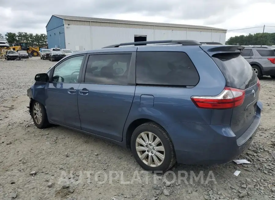 TOYOTA SIENNA LE 2015 vin 5TDJK3DC2FS117623 from auto auction Copart