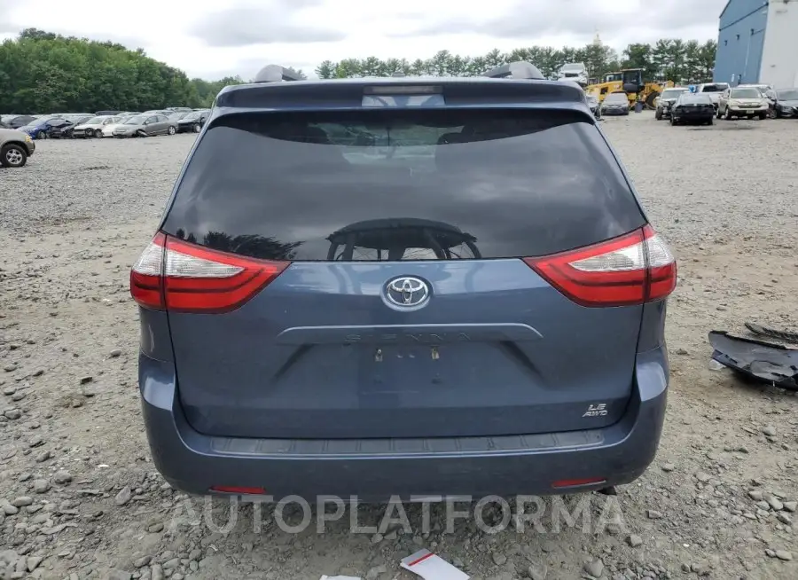 TOYOTA SIENNA LE 2015 vin 5TDJK3DC2FS117623 from auto auction Copart