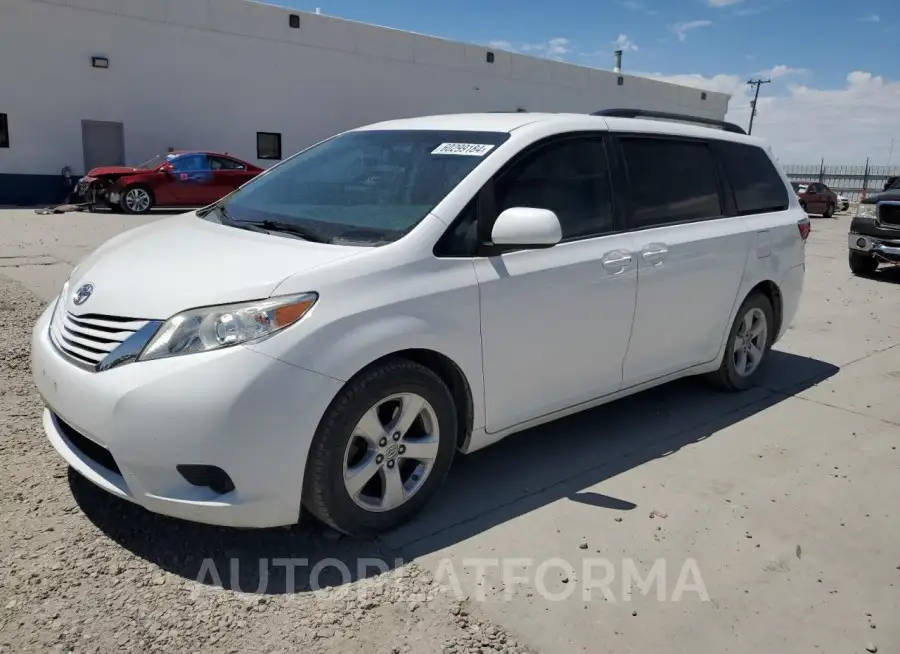 TOYOTA SIENNA LE 2016 vin 5TDKK3DC3GS716942 from auto auction Copart