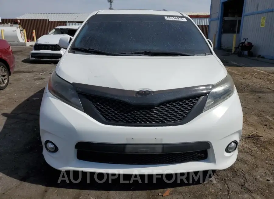 TOYOTA SIENNA SPO 2015 vin 5TDXK3DC9FS688181 from auto auction Copart