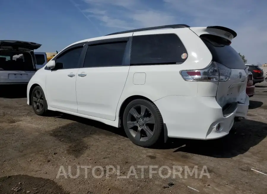 TOYOTA SIENNA SPO 2015 vin 5TDXK3DC9FS688181 from auto auction Copart