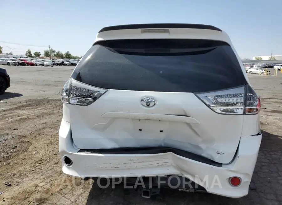 TOYOTA SIENNA SPO 2015 vin 5TDXK3DC9FS688181 from auto auction Copart