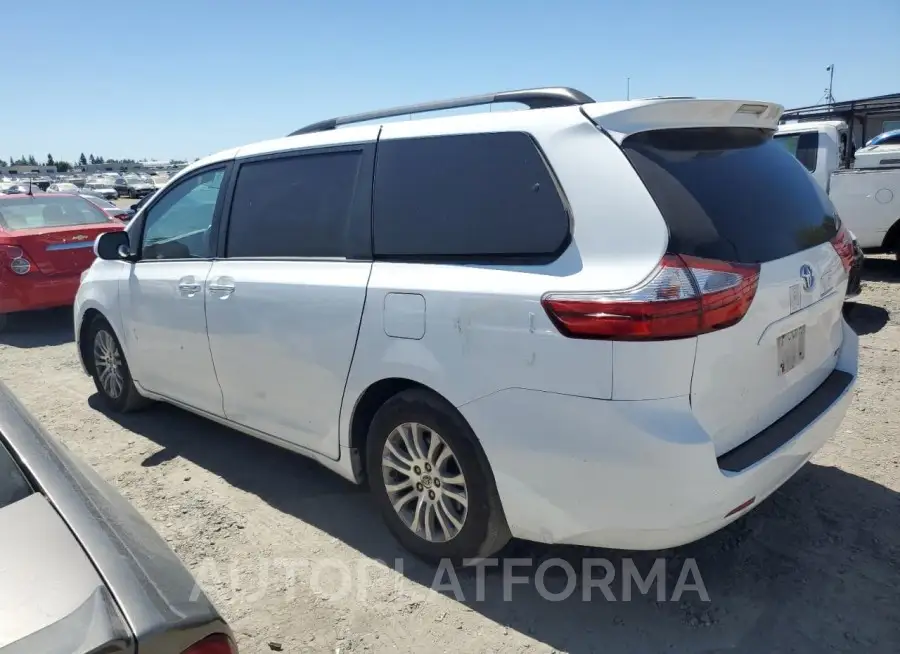 TOYOTA SIENNA XLE 2016 vin 5TDYK3DC0GS704385 from auto auction Copart