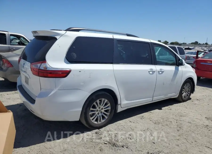 TOYOTA SIENNA XLE 2016 vin 5TDYK3DC0GS704385 from auto auction Copart