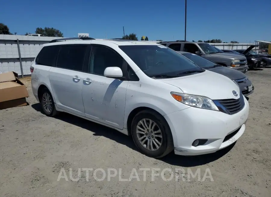 TOYOTA SIENNA XLE 2016 vin 5TDYK3DC0GS704385 from auto auction Copart