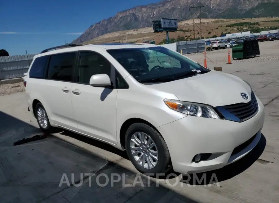 TOYOTA SIENNA XLE 2015 vin 5TDYK3DC1FS566676 from auto auction Copart